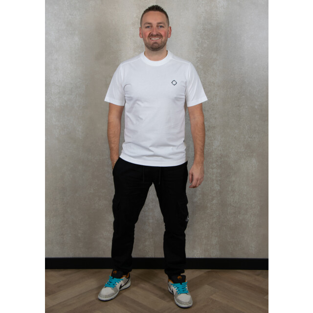Ma.strum Oversized back logo print tee 100.00.0912 large