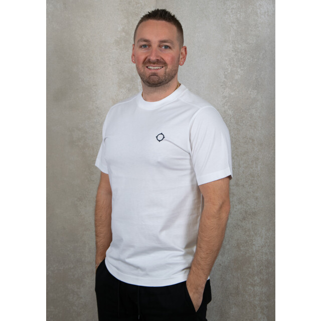 Ma.strum Oversized back logo print tee 100.00.0912 large