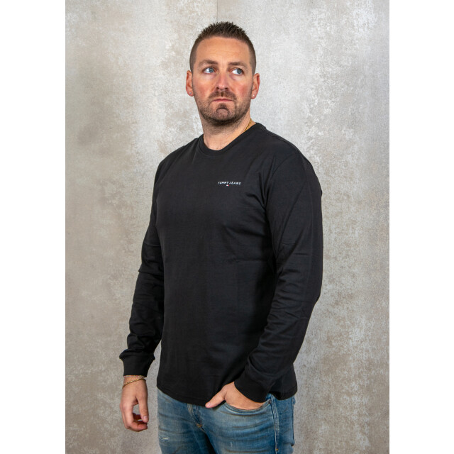Tommy Hilfiger Slim linear chest ls tee ext 102.10.0038 large