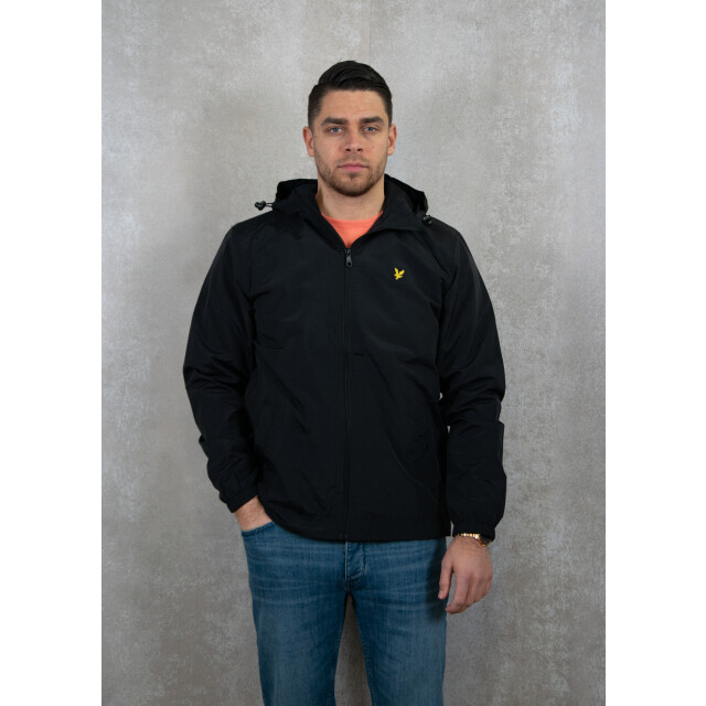 Lyle and Scott Zip through hooded jacket 141.10.0047 large