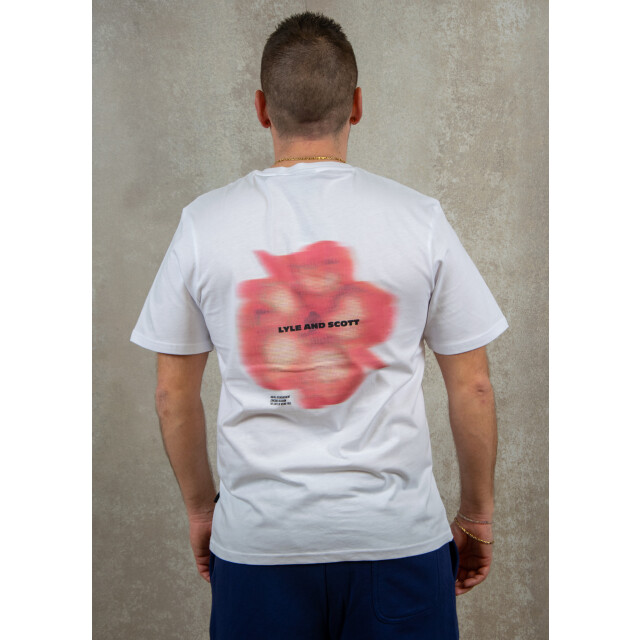 Lyle and Scott Motion floral graphic t-shirt 100.00.1054 large
