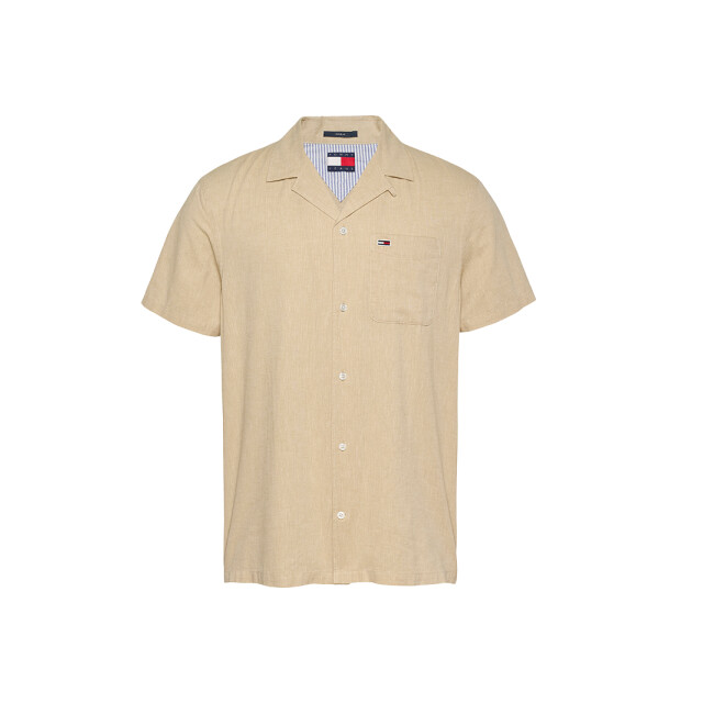 Tommy Hilfiger Linen blend camp ss shirt 121.81.0008 large