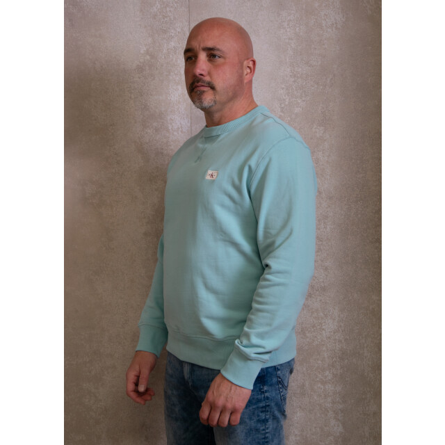 Calvin Klein Woven label crew neck 130.30.0501 large