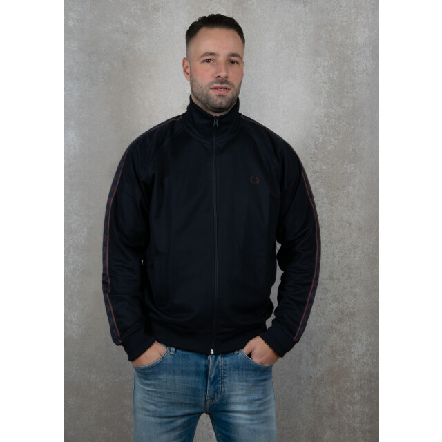 Fred Perry Contrast tape track jacket 133.30.0048 large