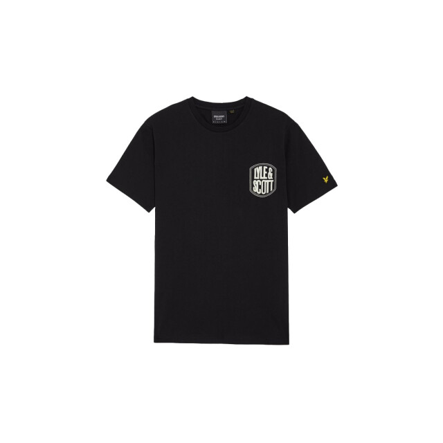Lyle and Scott Embroidered badge graphic t-shirt 100.10.1251 large