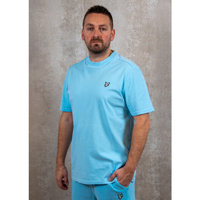 Lyle and Scott Natural dye crewneck t-shirt 100.30.1198 large