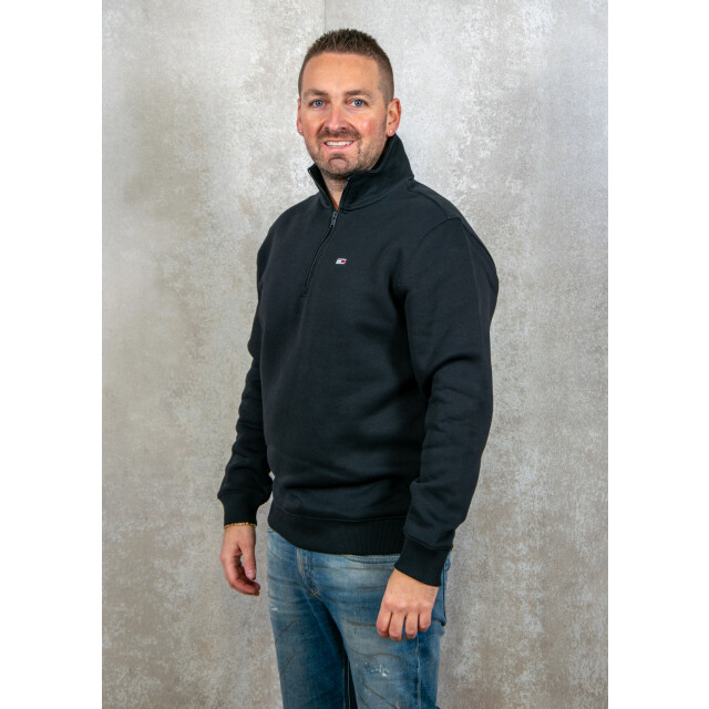 Tommy Hilfiger Reg fleece 1/4zip mock neck 136.10.0055 large