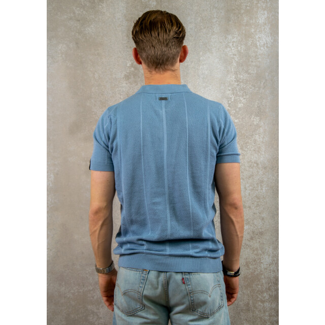 Quotrell Cruz knitted polo 135.30.0035 large