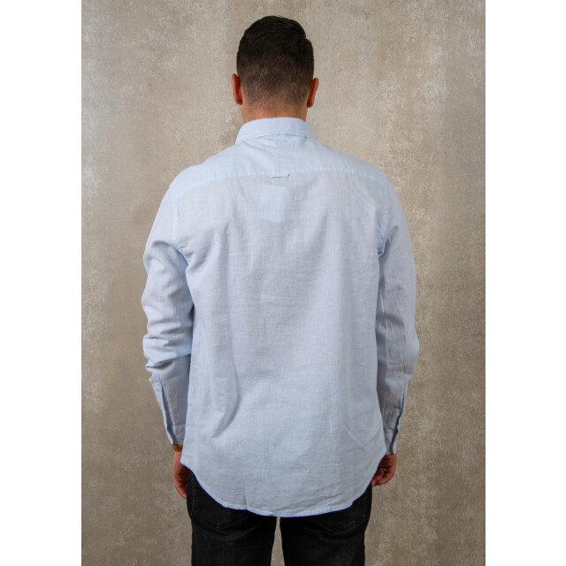 Tommy Hilfiger Reg linen blend ls shirt 120.30.0085 large