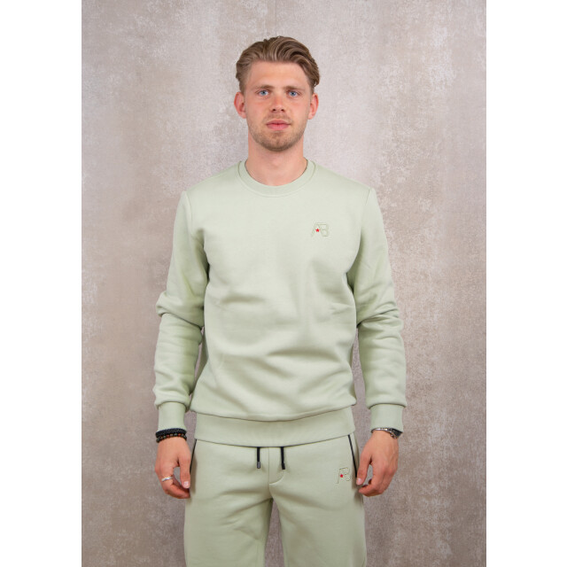 AB Lifestyle Canvas crewneck with print 130.40.0332 large