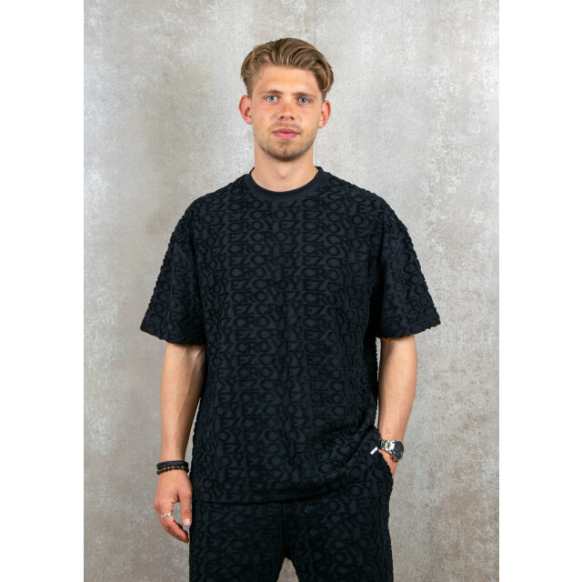 croyez homme Monogram towelling t-shirt 100.10.1367 large