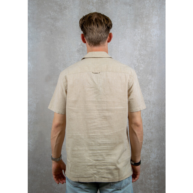 Tommy Hilfiger Linen blend camp ss shirt 121.81.0008 large