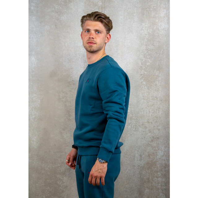 AB Lifestyle Canvas crewneck with print 130.40.0324 large