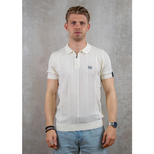 Quotrell Cruz knitted polo 135.01.0014 large