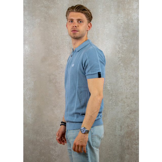 Quotrell Cruz knitted polo 135.30.0035 large