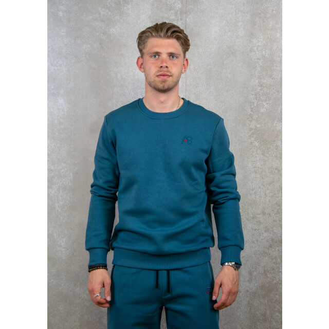 AB Lifestyle Canvas crewneck with print 130.40.0324 large