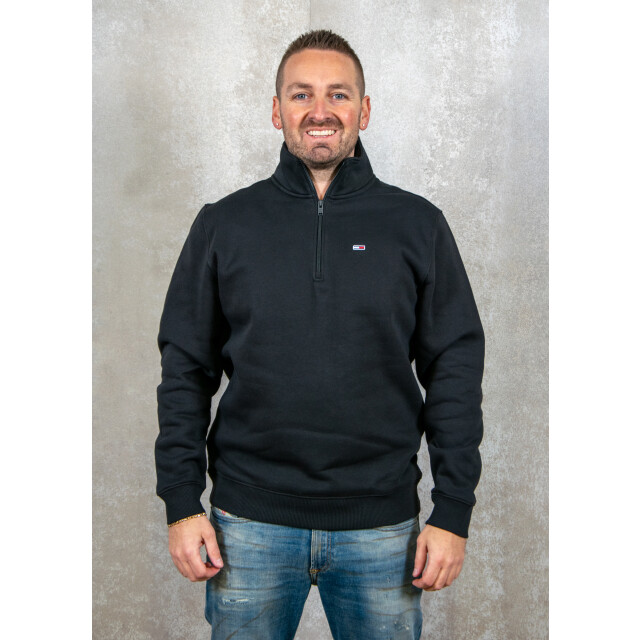 Tommy Hilfiger Reg fleece 1/4zip mock neck 136.10.0055 large
