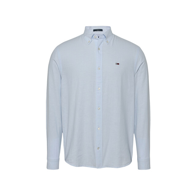 Tommy Hilfiger Reg linen blend ls shirt 120.30.0085 large