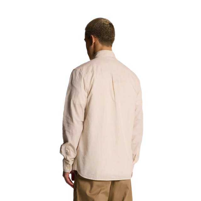 Lyle and Scott Linen blend oxford shirt 120.81.0020 large