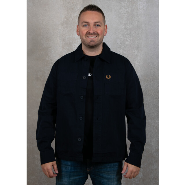Fred Perry Twill overshirt 123.30.0025 large
