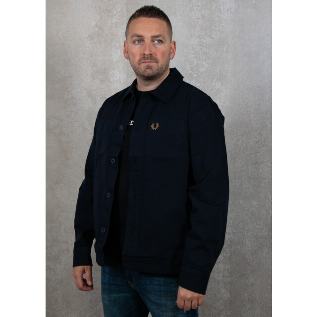 Fred Perry Twill overshirt 123.30.0025 large