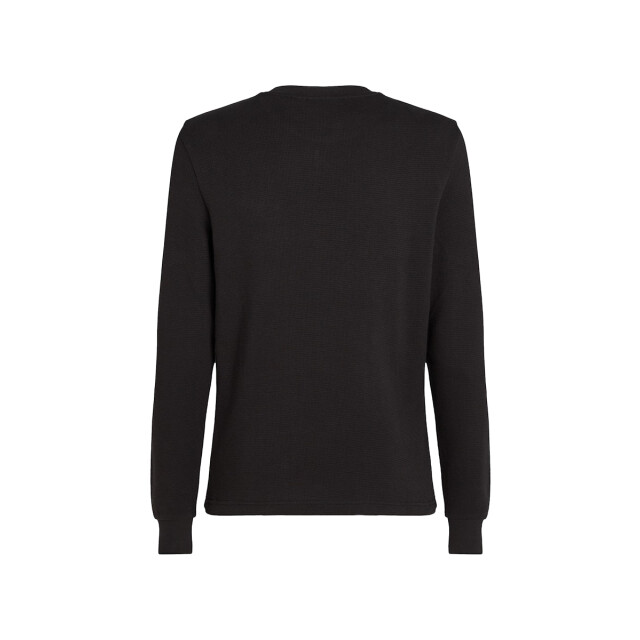 Calvin Klein Woven label waffle ls tee 135.10.0034 large