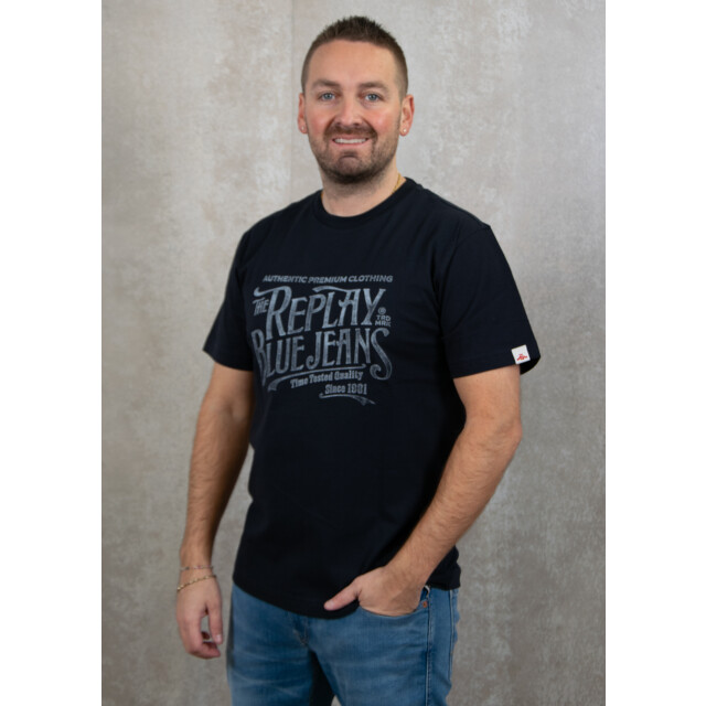 Replay T-shirt royal eagle 100.30.1254 large