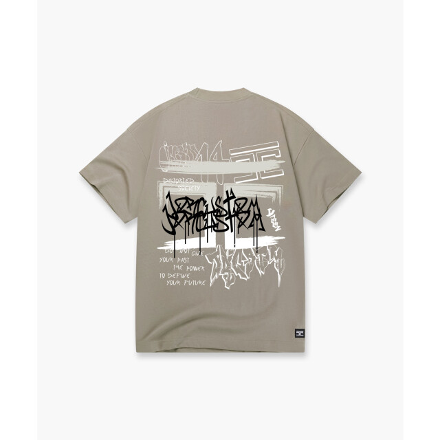 Jorcustom Graffiti loose fit t-shirt 100.81.0268 large