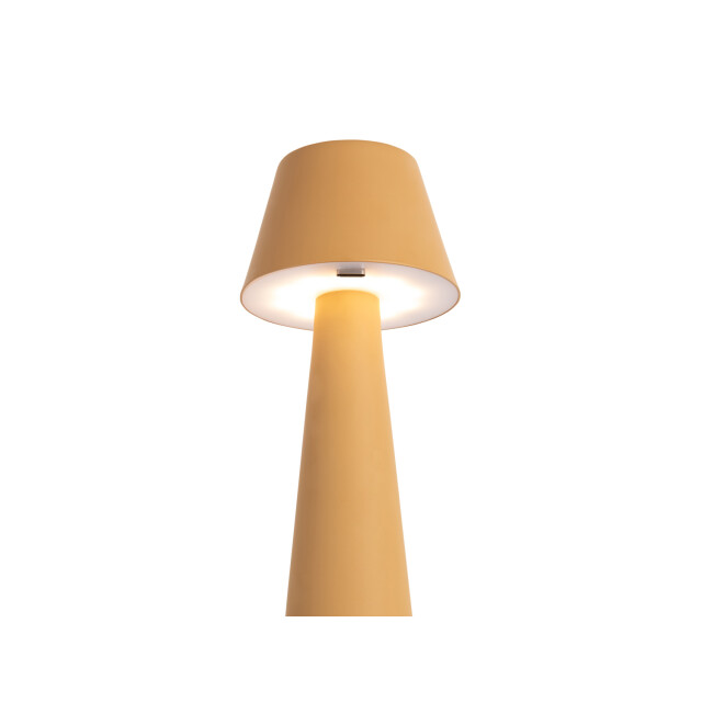 Leitmotiv tafellamp mini led cone oker 3062243 large