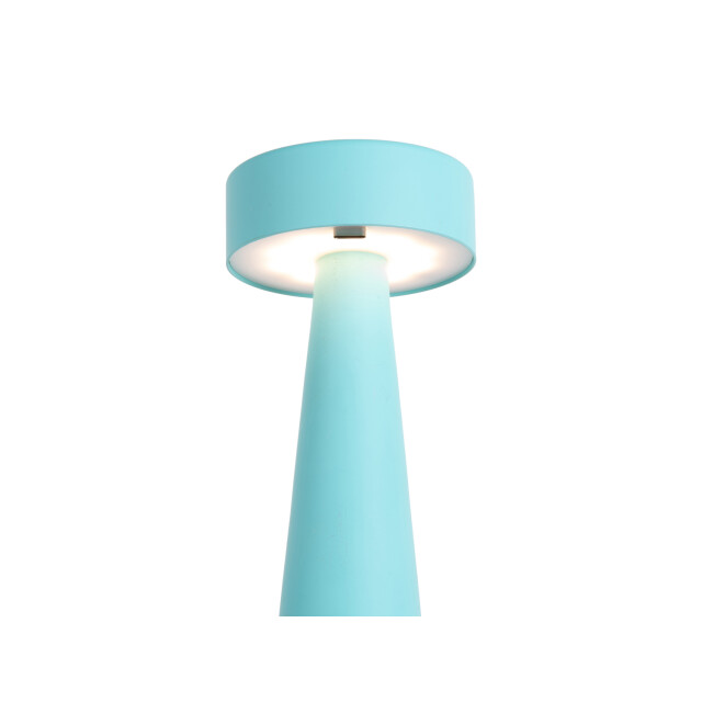 Leitmotiv tafellamp mini led ring turquoise blue 3062236 large