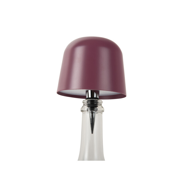 Leitmotiv bottle lamp cone hat led dark mauve 3062181 large