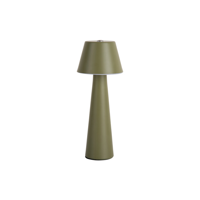 Leitmotiv tafellamp mini led cone army green 3062241 large