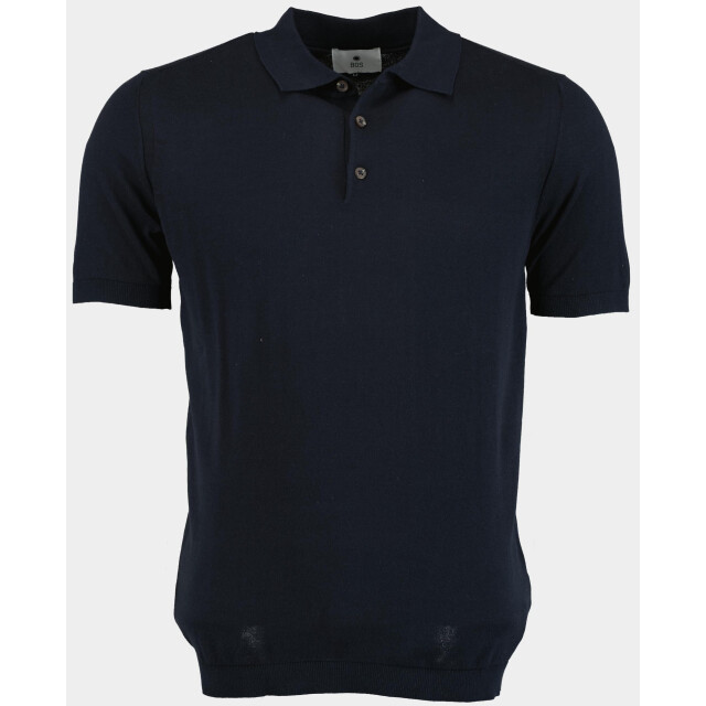 Bos Bright Blue Polo korte mouw polo 2086125/220 navy 191012 large