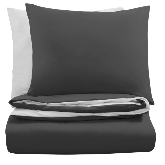 DoubleDry Dekbedovertrek 100% percal katoen lits jumeaux 240x200/220 cm + 2 2826005 large