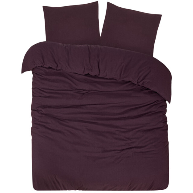 DoubleDry Dekbedovertrek flanel 100% zacht katoen lits jumeaux 240x200/220 cm 3056924 large