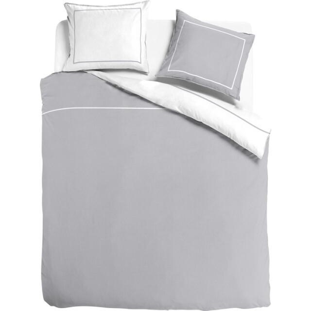 DoubleDry Luxe dekbedovertrek doubleface egyptisch percal katoen 140x200/220 - 2825665 large