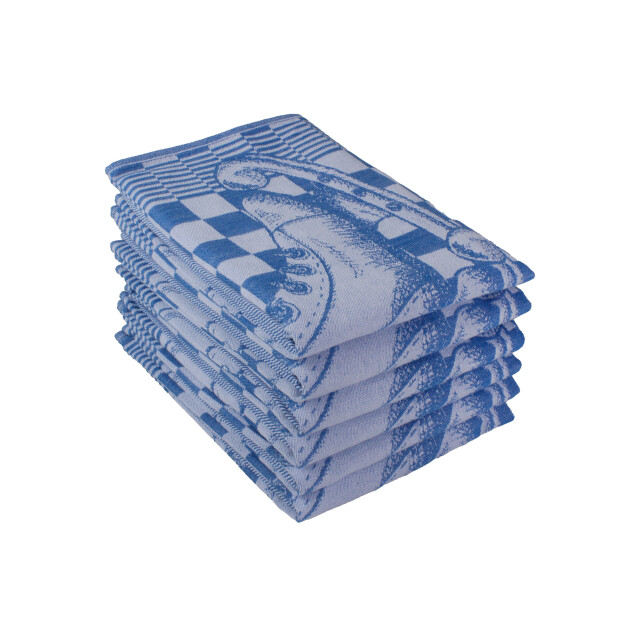 DoubleDry Luxe theedoeken set 6 stuks 50x70 cm 100% katoen hoge 2959749 large