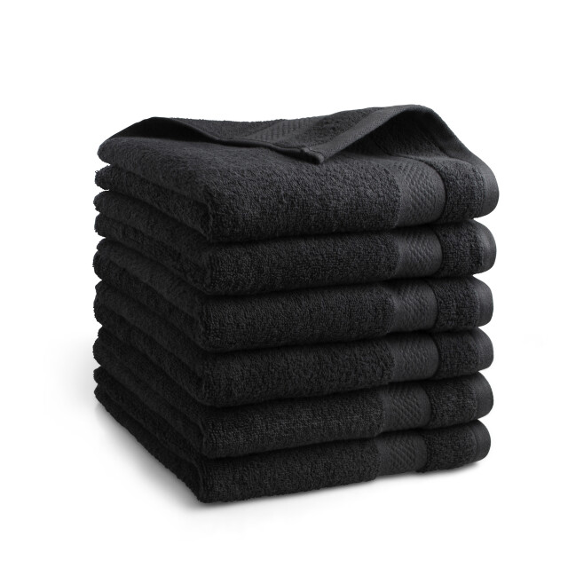 DoubleDry Hotel handdoeken 50 x 100 cm – set van 6 – 100% katoen 500 g/m2 – 2825967 large