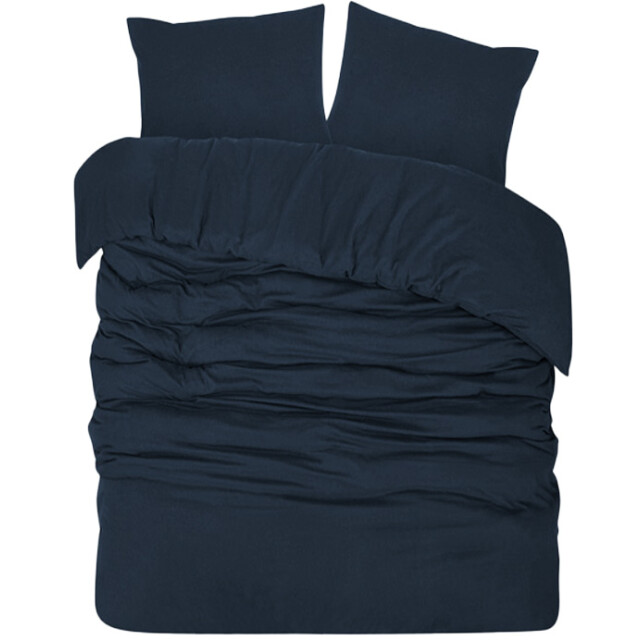 DoubleDry Dekbedovertrek flanel 100% zacht katoen lits jumeaux 240x200/220 cm 3056925 large
