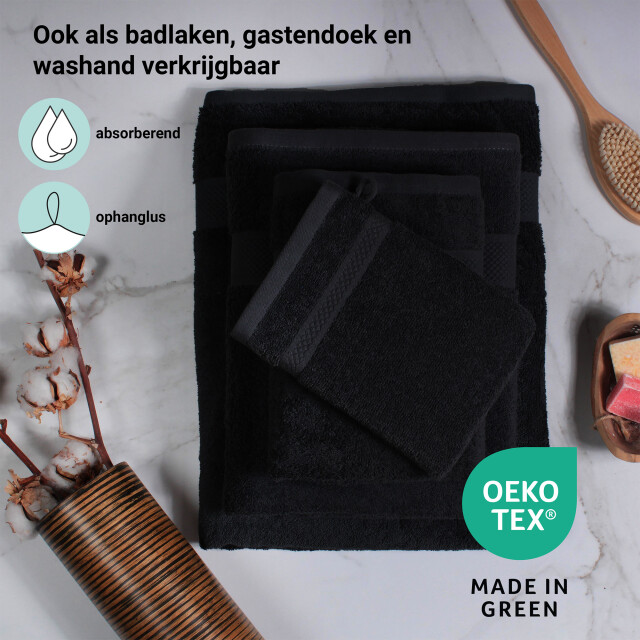DoubleDry Hotel handdoeken 50 x 100 cm – set van 6 – 100% katoen 500 g/m2 – 2825967 large