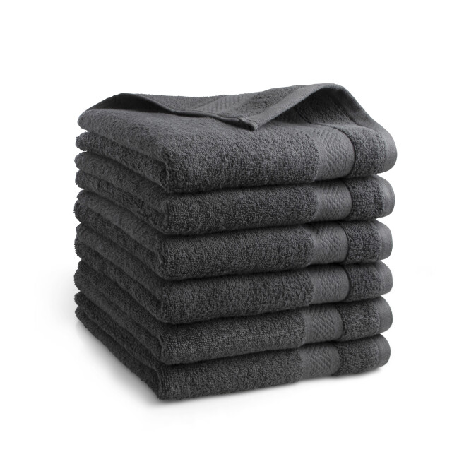 DoubleDry Hotel handdoeken 50 x 100 cm – set van 6 – 100% katoen 500 g/m2 – 2825908 large