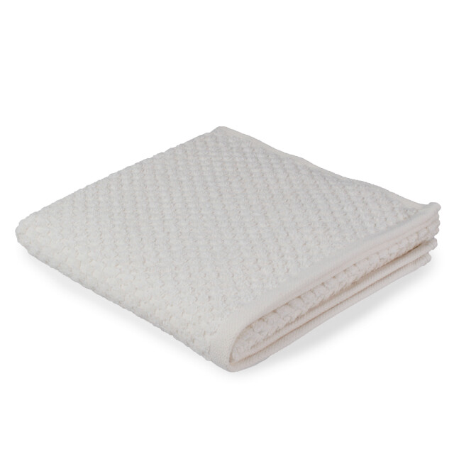 DoubleDry Handdoekenset popcorn weave 4 stuks 50x100 cm 100% katoen - 2975075 large