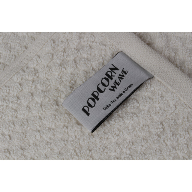 DoubleDry Handdoekenset popcorn weave 4 stuks 50x100 cm 100% katoen - 2975075 large