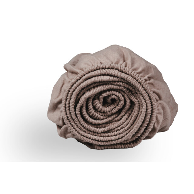 DoubleDry Hoeslaken flanel 100% zacht katoen tweepersoons 140x200 cm rondom 2827033 large