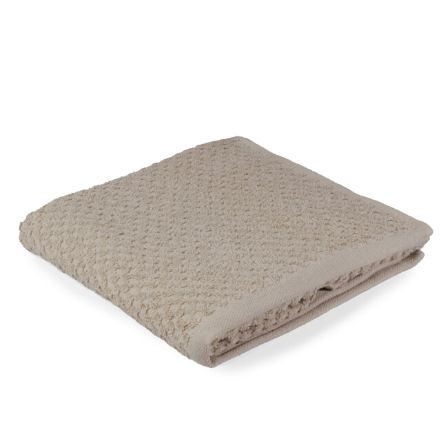 DoubleDry Handdoekenset popcorn weave 4 stuks 70x140 cm 100% katoen - 2975084 large