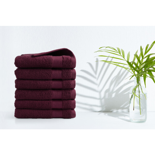 DoubleDry Handdoeken set 70 x 140 cm 6 stuks 100% zacht katoen 500 g/m2 6x 3056304 large