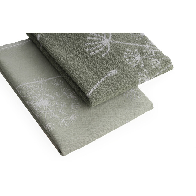 DoubleDry Theedoeken en keukendoeken set 12 stuks 100% katoen hoge 2825949 large