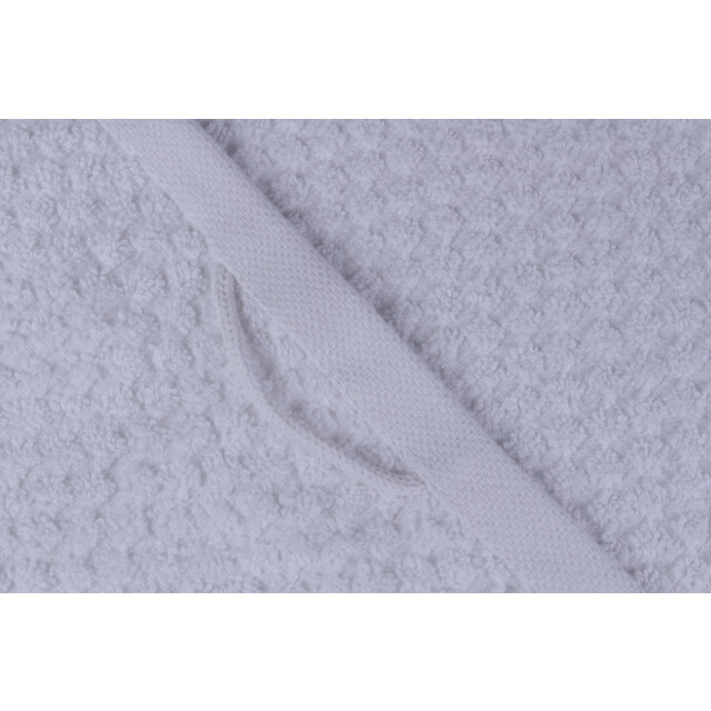 DoubleDry Handdoekenset popcorn weave 4 stuks 50x100 cm 100% katoen - 2975074 large
