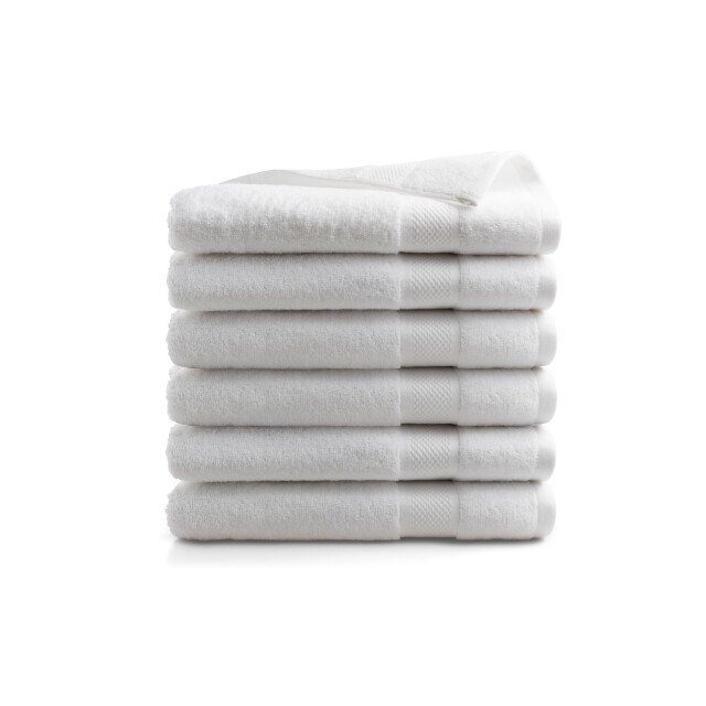 DoubleDry Handdoeken set 70 x 140 cm 6 stuks 100% zacht katoen 500 g/m2 6x 2825647 large