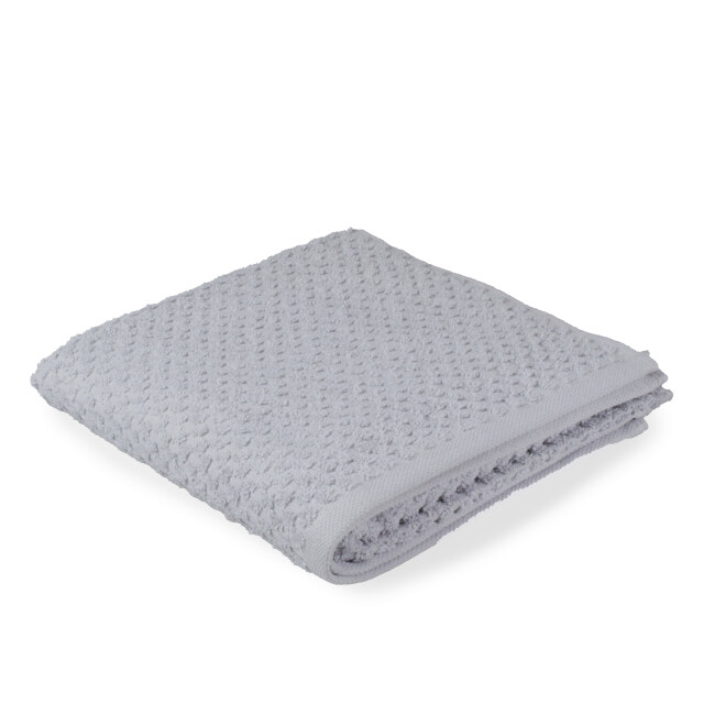DoubleDry Handdoekenset popcorn weave 4 stuks 70x140 cm 100% katoen - 2975085 large
